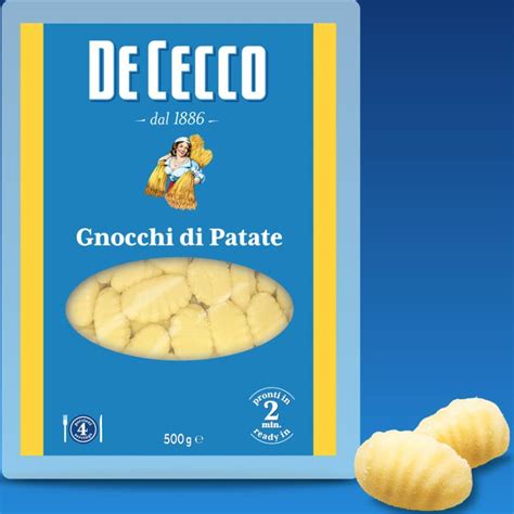 Gnocchi Di Patate Gr X De Cecco Food Secco Pasta De Cecco