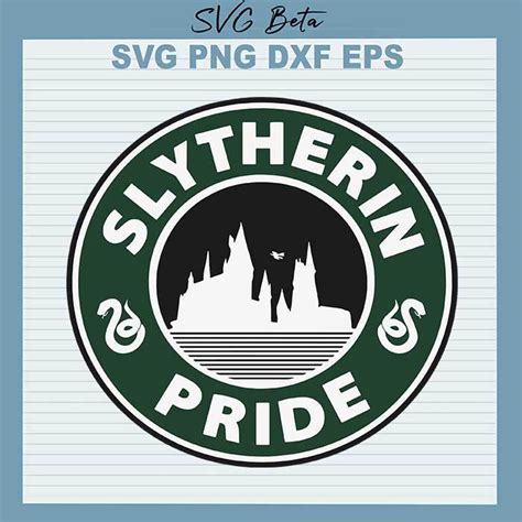 Slytherin Pride Logo Svg Cut File For Craft And Hanmade Cricut Products
