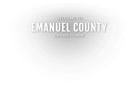 Emanuel County, GA - Official Website | Official Website