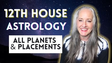 12th House Astrology All Planets In The Twelfth House Natal Horoscope Youtube