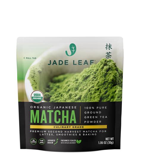 Buy Jade Leaf Matcha Green Tea Powder Culinary Grade Premium Second