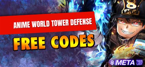 Anime World Tower Defense Codes Get Free Awtd Rewards