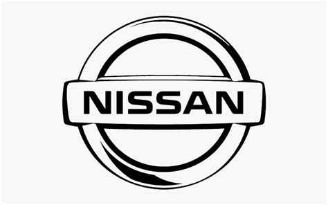 05 - Nissan - White Nissan Logo Png, Transparent Png - kindpng