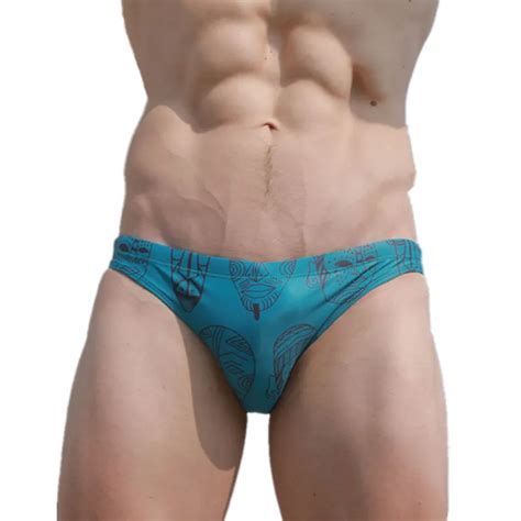 Plus Size Swimwear Men Bikini Swim Briefs Sexy Gay Swimming Trunks Swimsuit Beach Shorts Bathing