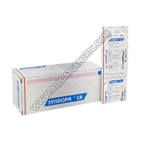 Syndopa CR 250 Tablet Carbidopa Levodopa AllDayGeneric