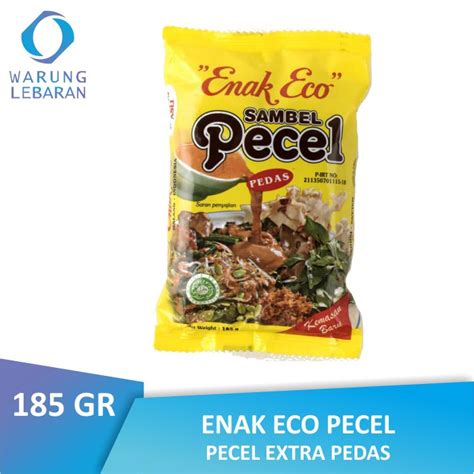 Jual Enak Eco Bumbu Pecel Pedas Gr Shopee Indonesia