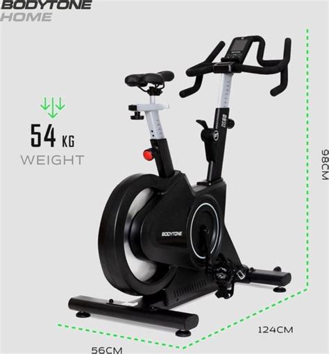 Bodytone Ds Smart Bike Indoor Bike Met Zwift Kinomap Connectie