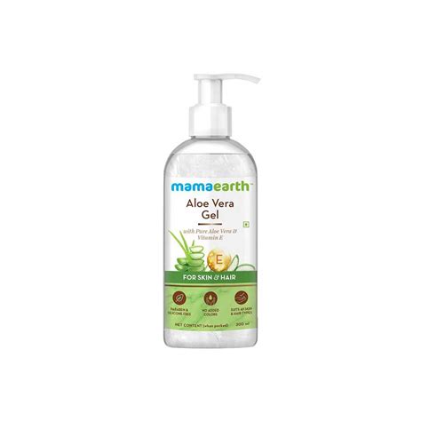 Mamaearth Aloe Vera Gel With Pure Aloe Vera And Vitamin E For Skin And