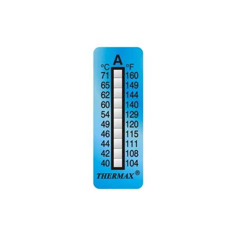 Thermographic Measurements Thermax 10 Level Temperature Indicator