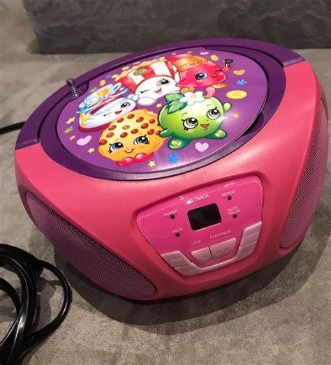 Cd Player Am Fm Brinquedo Shopkins Usado Enjoei