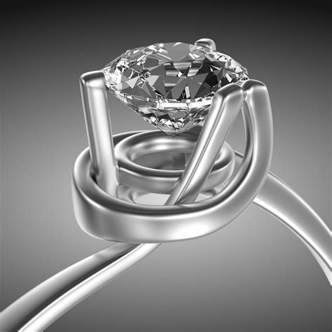 Diamond Solitaire - 3D Model by hdpoly