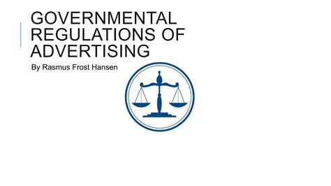 Governmental Regulations Ppt