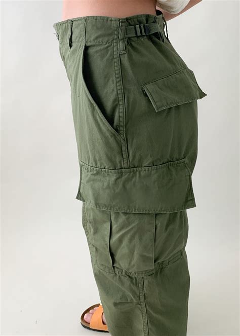 Vintage 1960s Us Army Cargo Pants Raleigh Vintage