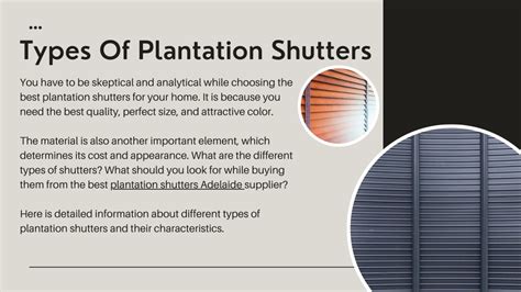 Ppt Different Types Of Plantation Shutters Which One Is Right For You Powerpoint Presentation