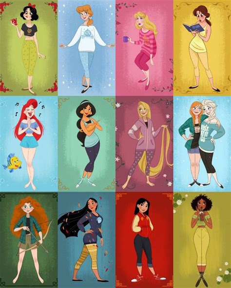 Pin By Humyra Azad Shuveccha On Modern Disney Princess Colors Disney