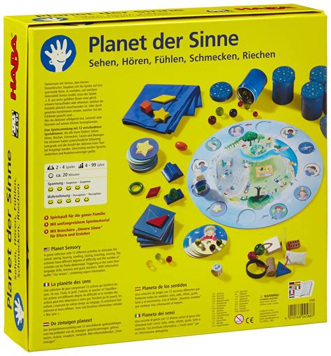 HABA 4588 Planet der Sinne Spielesammlung zur Wahrnehmungsförderung