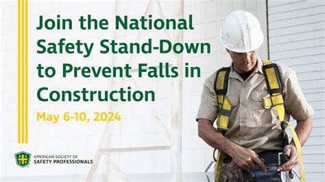 Join The National Safety Stand Down To Prevent Falls In Construction Youtube