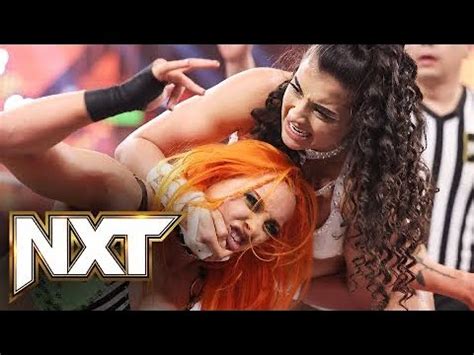 Gigi Dolin Vs Arianna Grace WWE NXT Highlights March 12 2024 YouTube