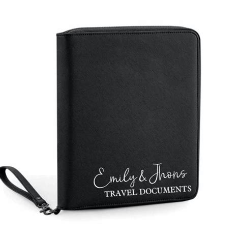 Travel Document Holder Etsy Uk