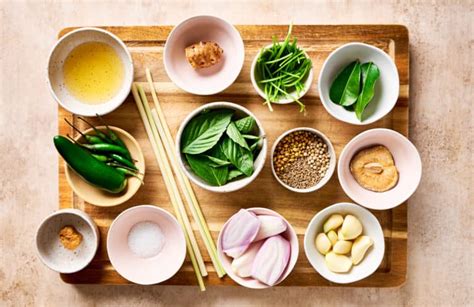 Homemade Thai Green Curry Paste Rainbow Plant Life