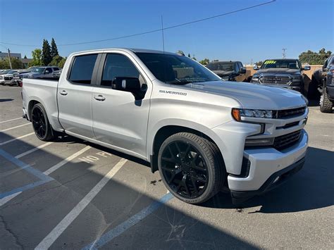 2021 Chevrolet Silverado 1500 RST 3.0 Duramax Diesel 2wd LOWERED ON 24s ...