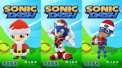 Tag With Ryan Vs Sonic Dash Snowdrift Sonic Vs Catboy Pj Masks Vs