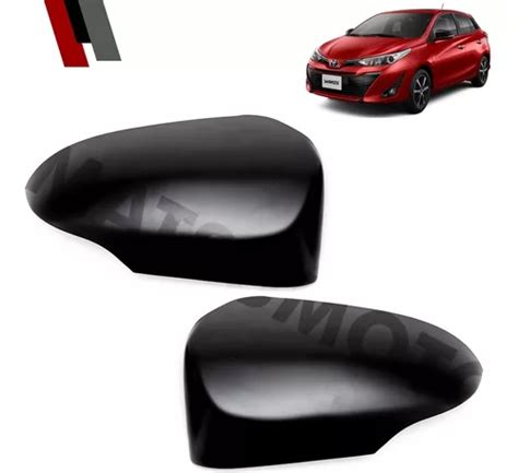 Set Cubre Espejos Black Toyota Yaris Cuotas Sin Inter S