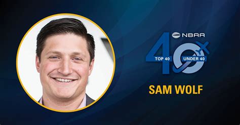 Sam Wolf 2022 Business Aviation Top 40 Under 40 Award Recipient