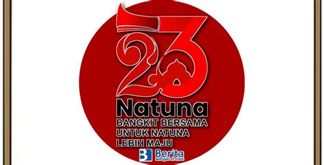 Logo Hut Kabupaten Natuna Ke Tahun Unduh Format Png