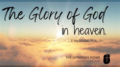 The Glory Of God In Heaven