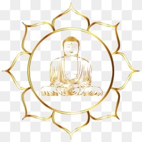 Prince Siddhartha / Buddha - Mahayana Buddhism Symbols, HD Png Download ...