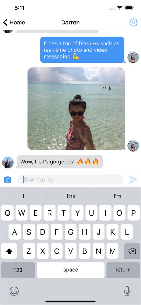 React Native Chat App Template with Backend | Download