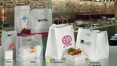 Carry-Out Promotional Bags for Restaurants