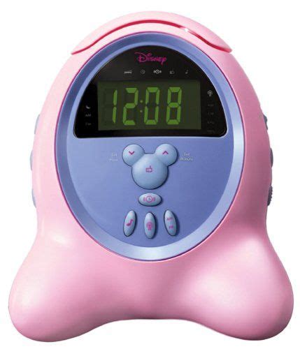 Memorex DCR5000 P Disney Princess Clock Radio PLL Tuner Radio Clock