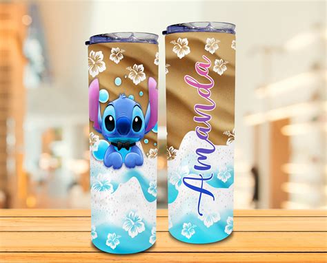 Personalized Stitch Tumbler Funny Tumbler The Stitch Etsy