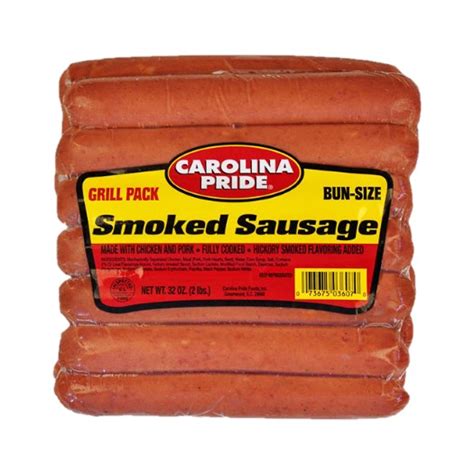 Smoked Sausage Archives - Carolina Pride