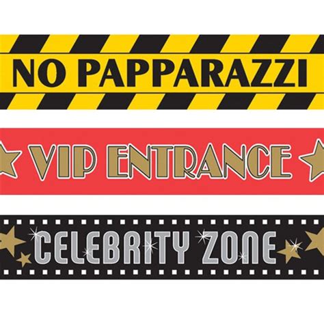 Hollywood Party Tape - 27m | Party Delights