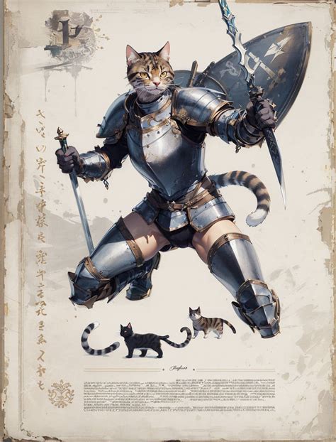 Cat In Armour By Rurimari5 On Deviantart