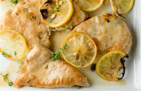 Chicken with Capers and Roasted Lemon - Framed Cooks