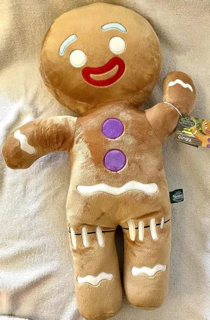 Leisure Dreamworks Shrek Super Soft Gift Quality Plush Toy Gingy