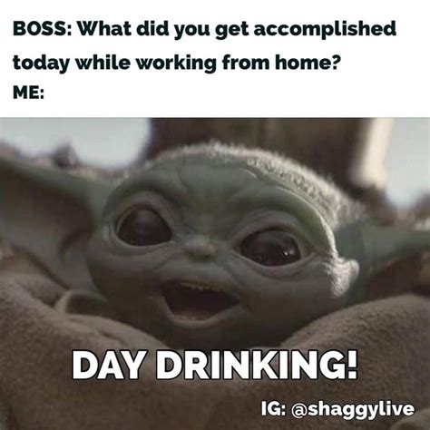 Baby Yoda Work Memes Funny