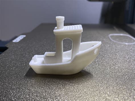 First 3d Print First Benchy Test Pla That Came With The Printer Im