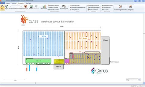 Class Warehouse Layout And Simulation Lagerplanung Und Simulation