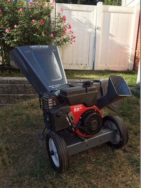 SOLD Craftsman 5 hp Wood Chipper-Shredder Model 247.775850 ...