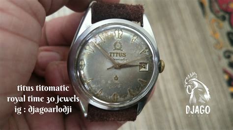 Titus Titomatic Royaltime 30 Jewels Youtube