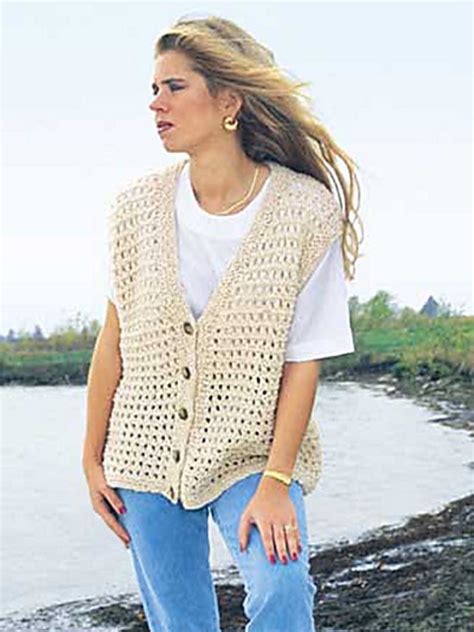 Ravelry Summer Time Vest Pattern By Melissa Leapman