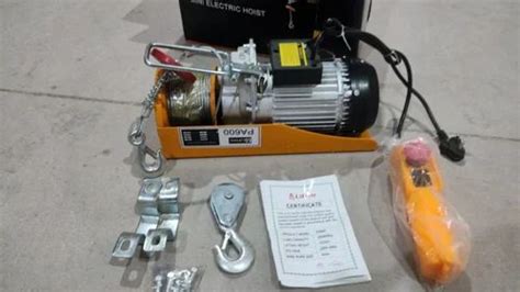Pa600 Electric Hoist at Rs 6000 | Small Electric Hoist in New Delhi ...