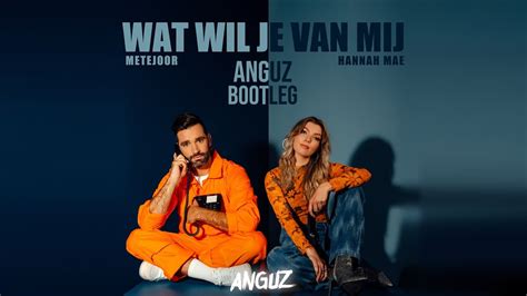 Metejoor And Hannah Mae Wat Wil Je Van Mij Anguz Hardstyle Bootleg