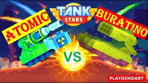 Tank Stars Atomic Vs Buratino YouTube