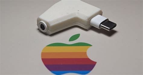 Apple Dongle Strain Relief By Turniptoss Download Free Stl Model